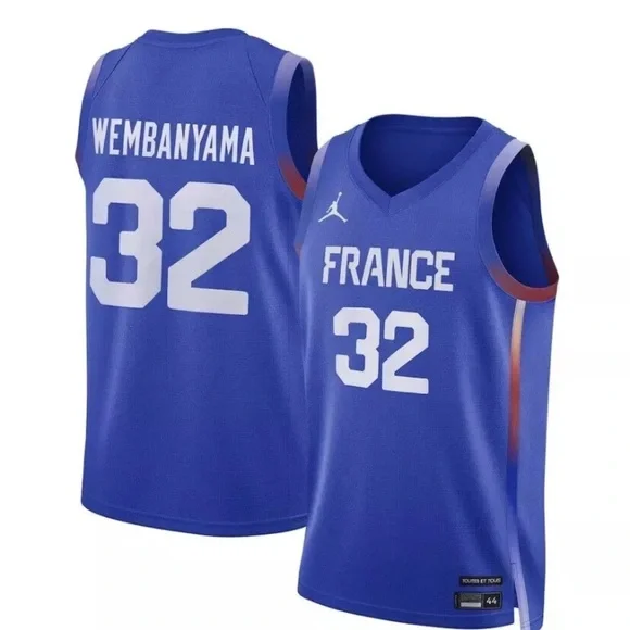 AUTHENTIC Jordan Brand Victor Wembanyama
NWT France 2024 Olympics Jersey #32 - Picture 3 of 3